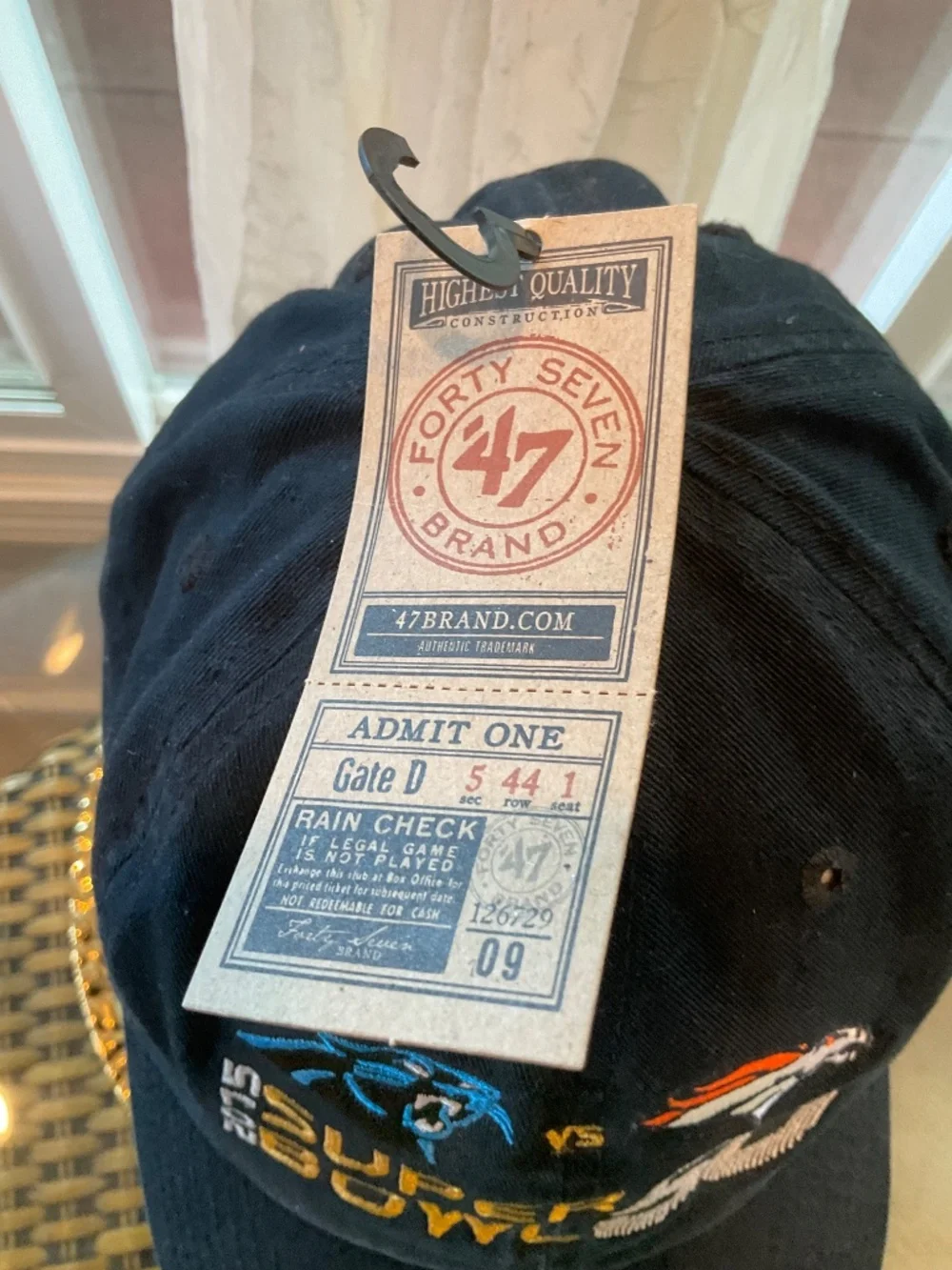 2015 Super Bowl 50 Hat - NWT